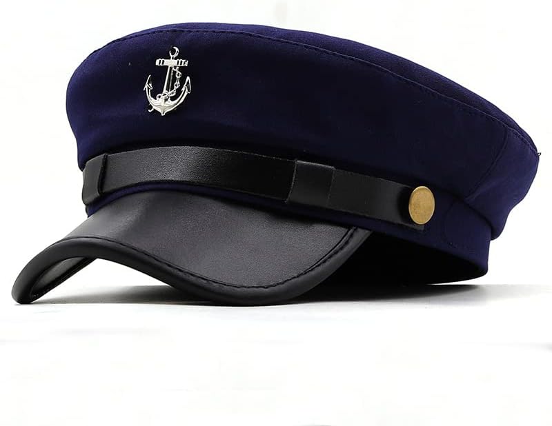 GRNUS Store Newsboy Cap for Women Casual Beret Hat Military Sailor Captain Cap Vintage Painter Fiddler Hat Ivy Peaked Flat Cap - Image 1